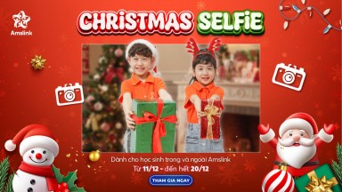 AMSLINK] MINIGAME THÁNG 12 “CHRISTMAS SELFIE”